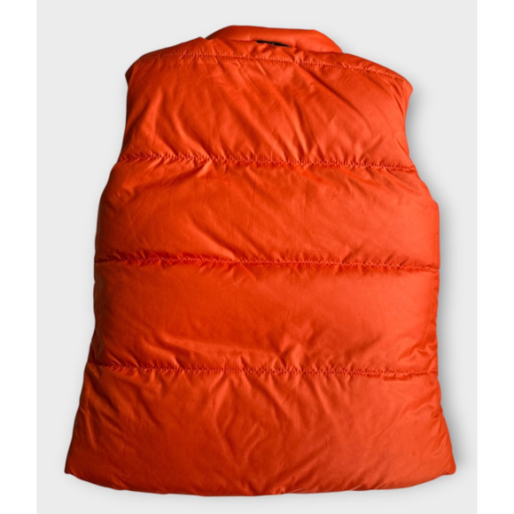 Ralph Lauren Reversible Kid's Feather Down Puffer Vest Stripe Solid Crest Size 5 - Picture 3 of 16